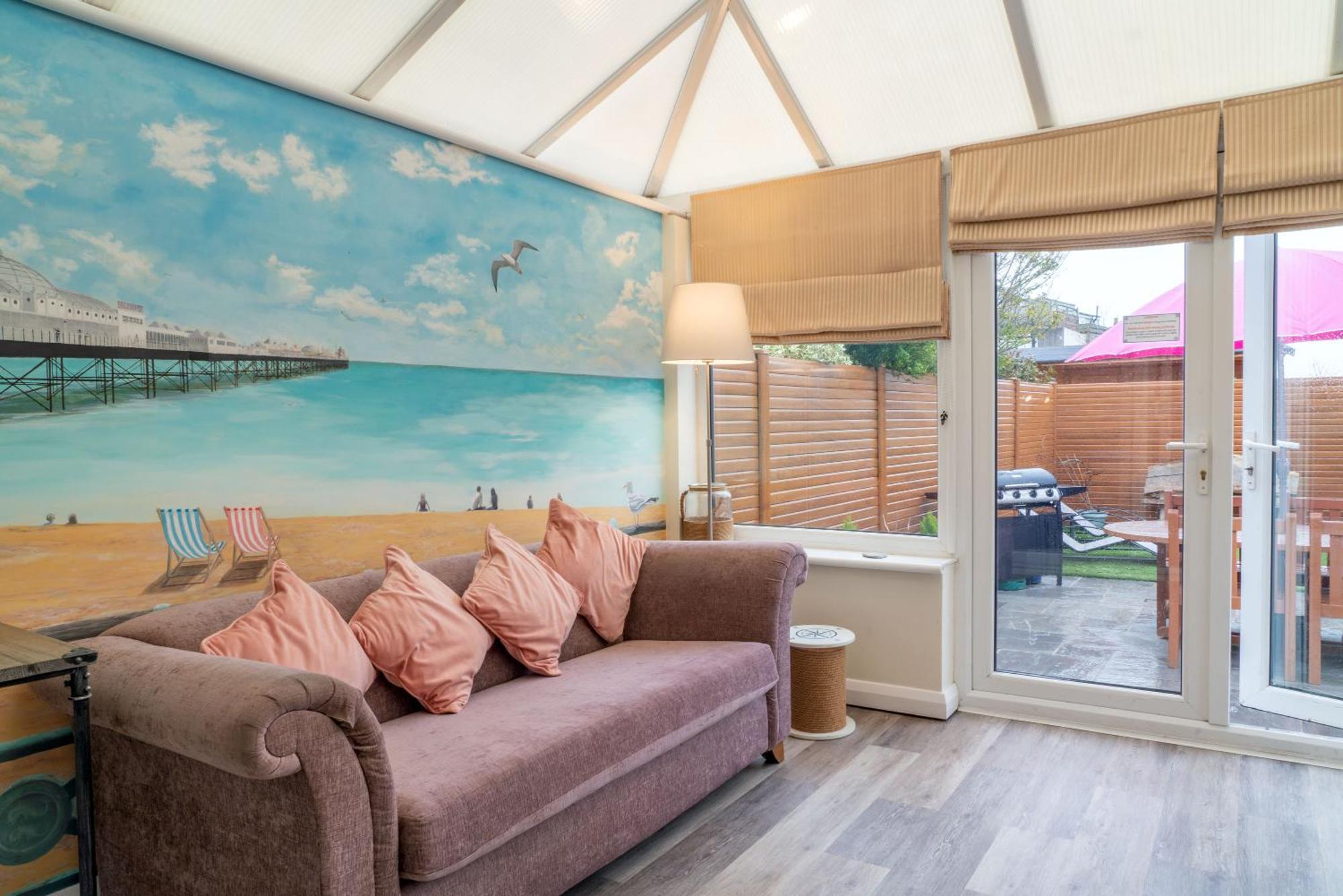 Sunny Queens Park Home - Garden & Private Parking Brighton Exterior foto